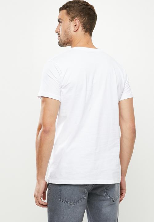 Fox - Grizzly tee - white