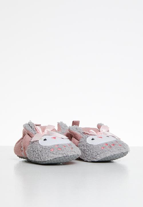 Pop Candy - Girls rabbit slip on - pink