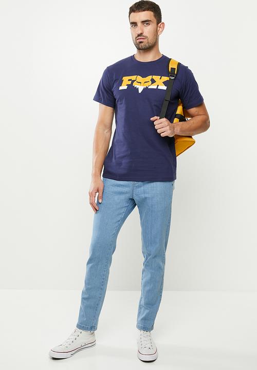 Fox - Joyride tee - dark blue 