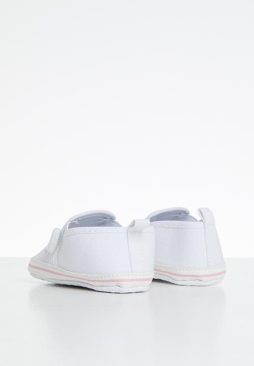 Pop Candy - Bear slip on - white