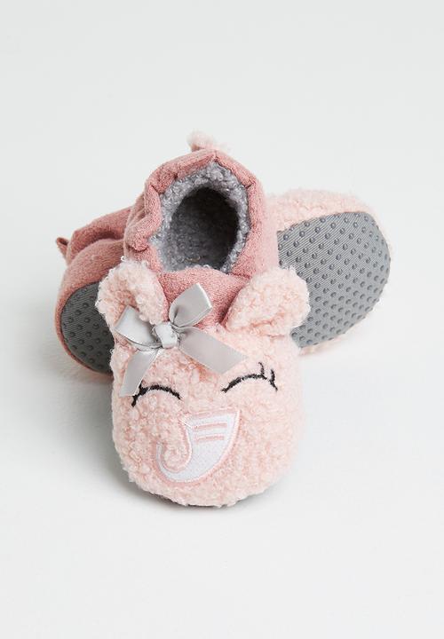 Pop Candy - Girls elephant slip on - pink