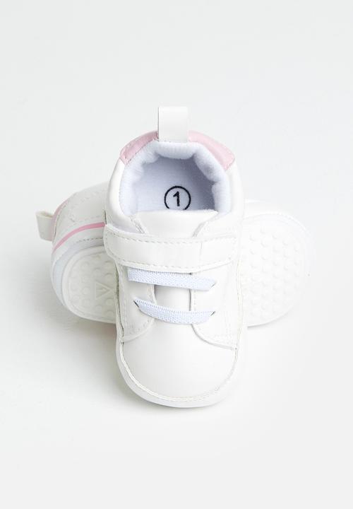 Pop Candy - Girls star sneaker - white & pink