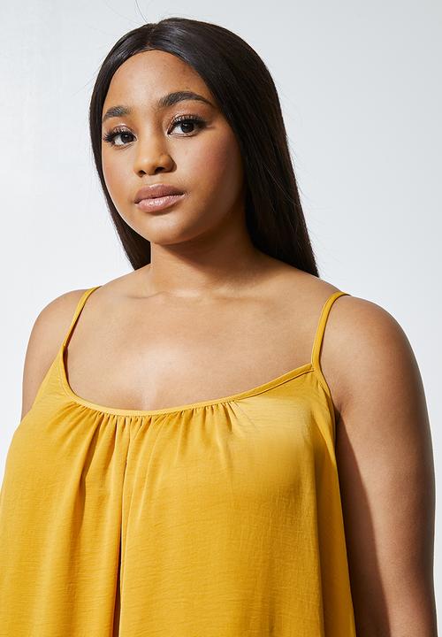 Superbalist - Back detail volume maxi  - yellow