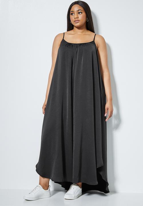 Superbalist - Back detail volume maxi  - black