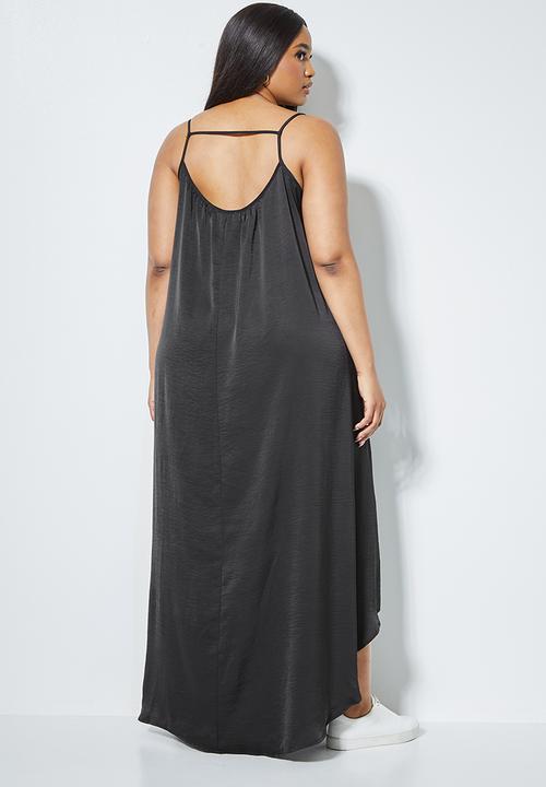 Superbalist - Back detail volume maxi  - black