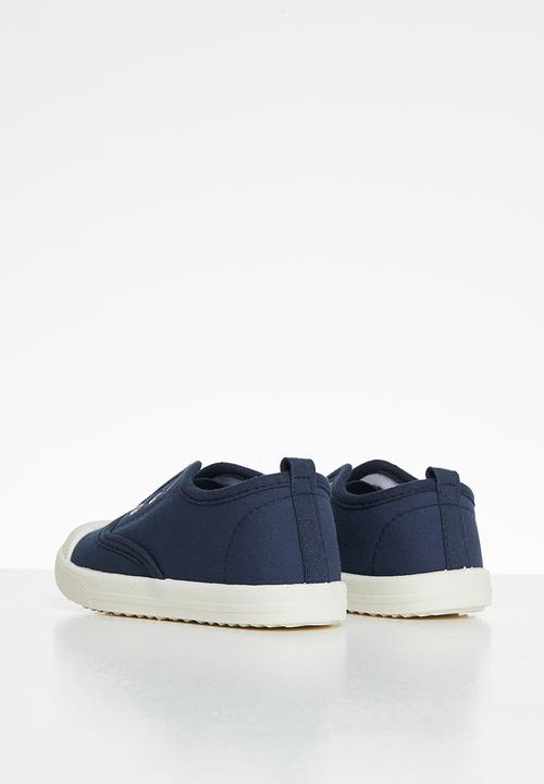 Pop Candy - Boys laceless sneaker - navy