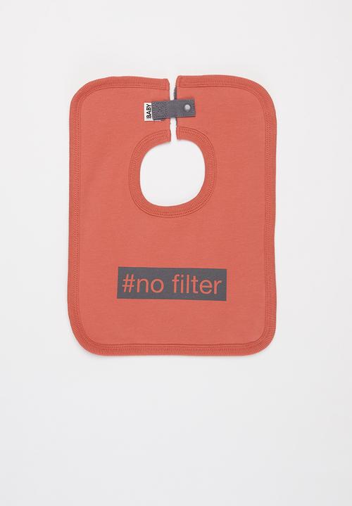 Cotton On - 3 Pack darcey square bib - red & orange 