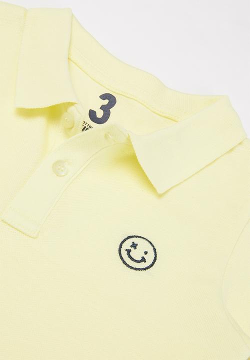 Cotton On - 2 Pack kendricks polo - grey & yellow 