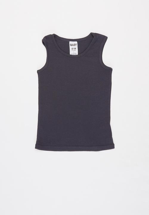 Cotton On - 2 Pack singlets - navy 