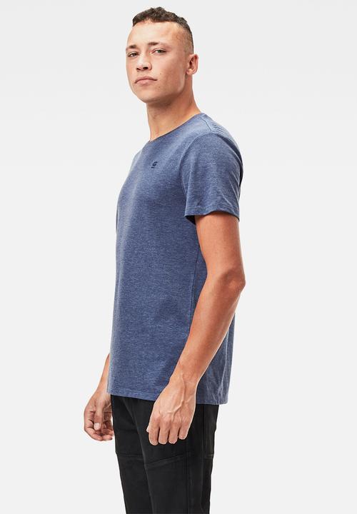 G-STAR - Base htr r short sleeve 2-pack tee - blue