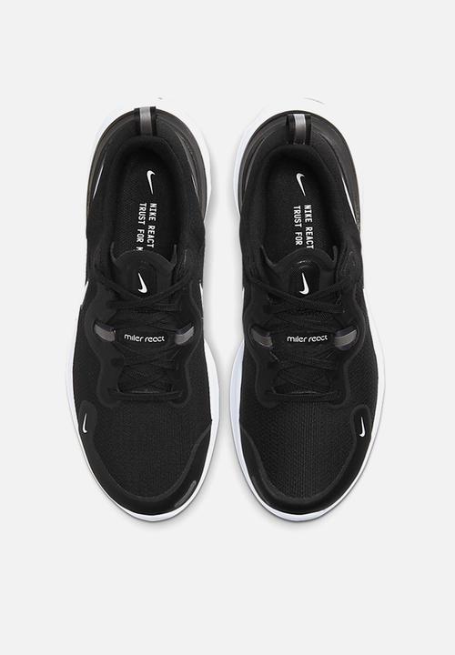 Nike - React miler - cw1777-003 - black & dark grey