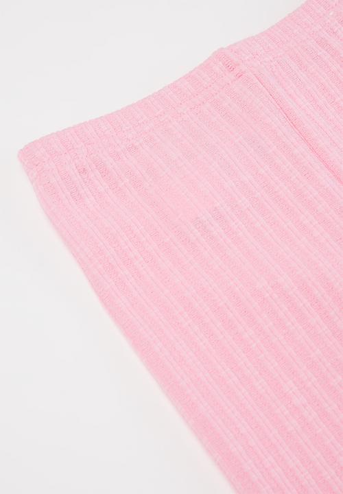 Cotton On - Huggie tights multipack - pink & sage 