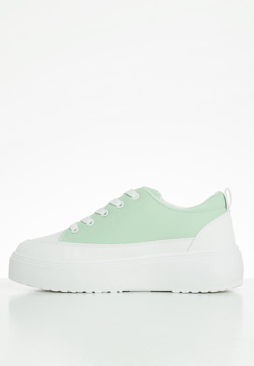 KANGOL - Sasa sneaker - white/green