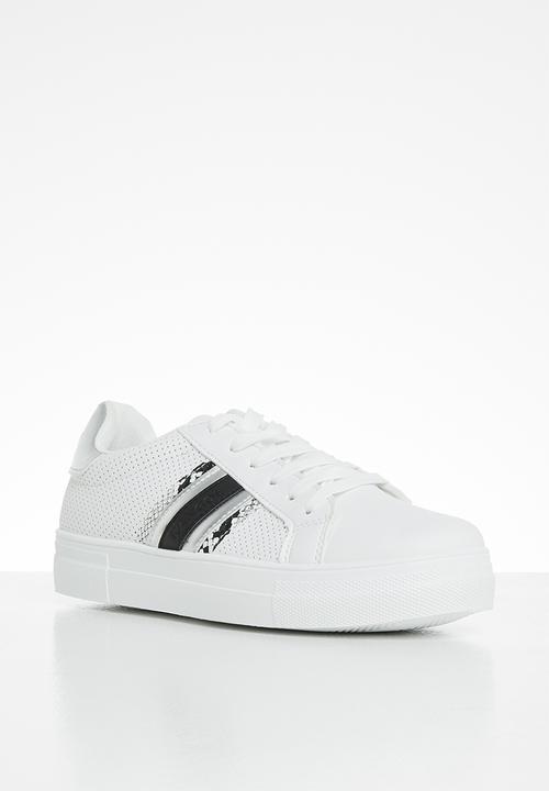 KANGOL - Cara sneaker - white/silver