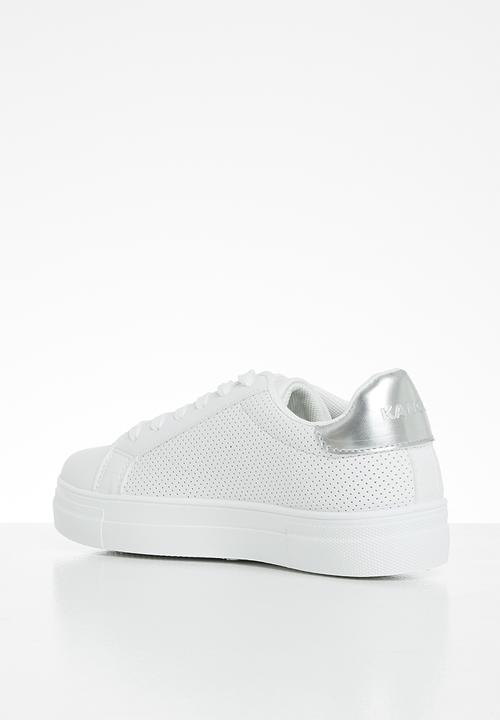 KANGOL - Cara sneaker - white/silver