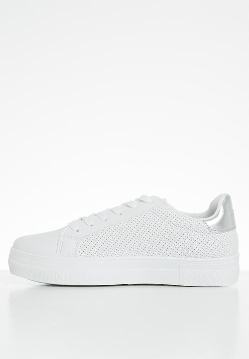 KANGOL - Cara sneaker - white/silver