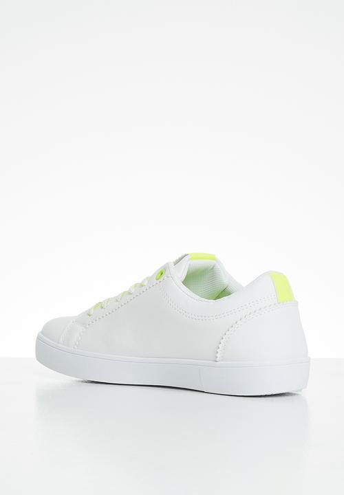 KANGOL - Tenief sneaker - white lime