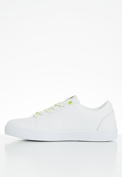 KANGOL - Tenief sneaker - white lime