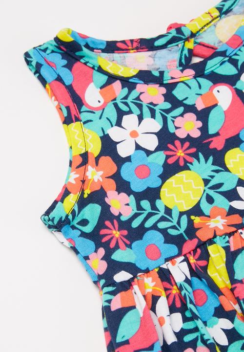 Pop Candy - Girls printed sleeveless dress - multi