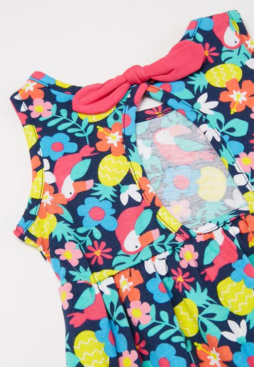 Pop Candy - Girls printed sleeveless dress - multi