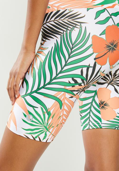 MOVEPRETTY - The zoe short tights - fern print