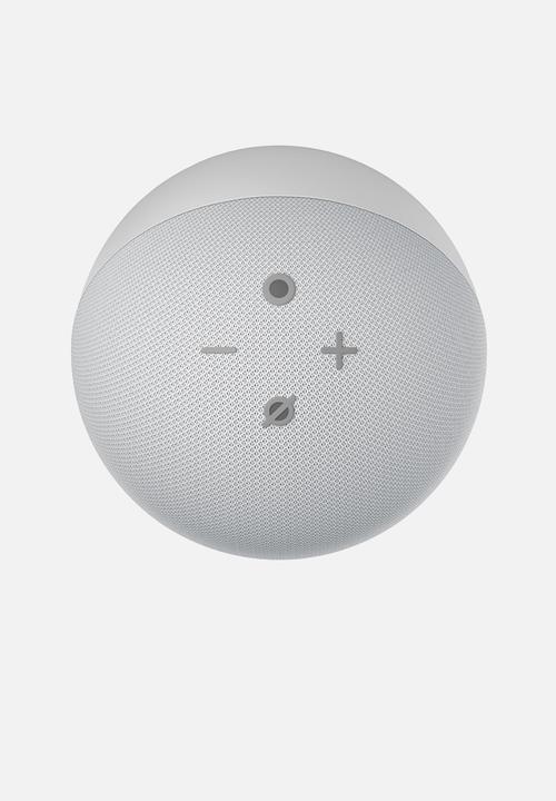 Amazon - Amazon Echo Dot 4th Generation Smart Speaker - Glacier White