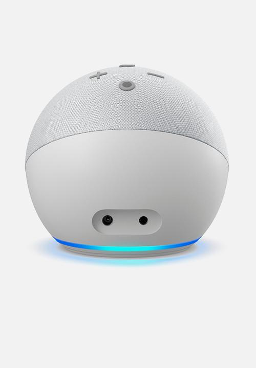 Amazon - Amazon Echo Dot 4th Generation Smart Speaker - Glacier White