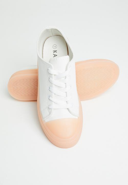 KANGOL - Dreal sneaker - white/pink