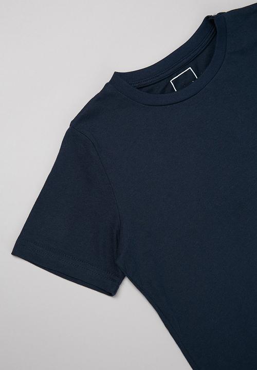 Pop Candy - Younger boys 3 pack plain short sleeve tees - multi