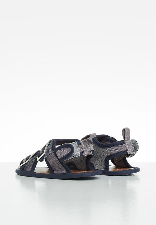Pop Candy - Baby boys sandals - grey