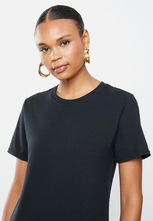 Missguided - Welcome to the jungle back graphic tee - grey