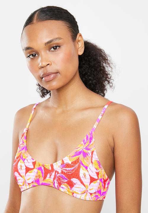 Cotton On - U crop bralette bikini top - multi