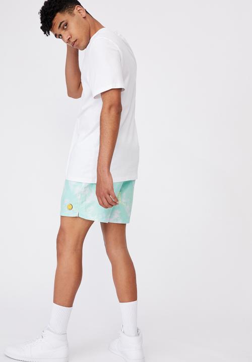 Factorie - Smiley resort short - lcn smi tie dye smiley