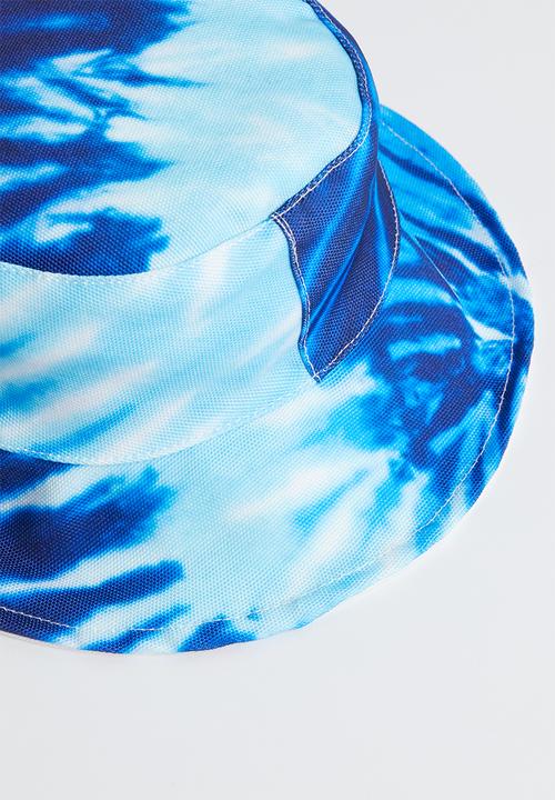 Pop Candy - Tie dye bucket hat - dark blue