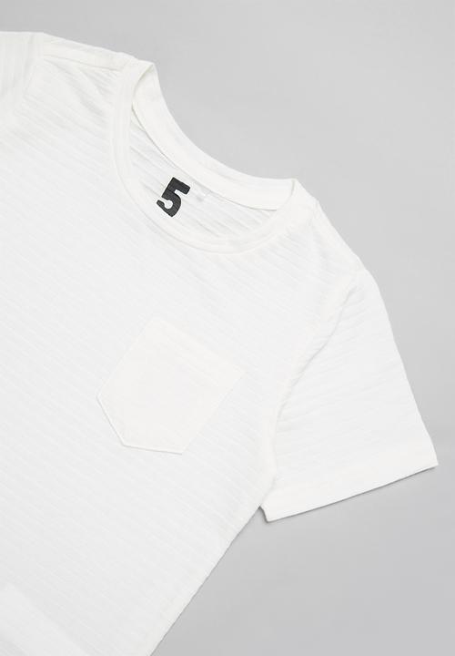 Cotton On - Louis short sleeve texture tee multipack - mint breeze/retro white