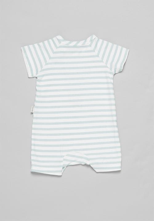 Sticky Fudge - Born a star babygrow - blue
