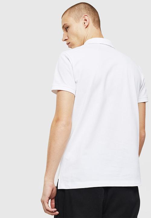 Diesel  - T-kal-patch polo - white