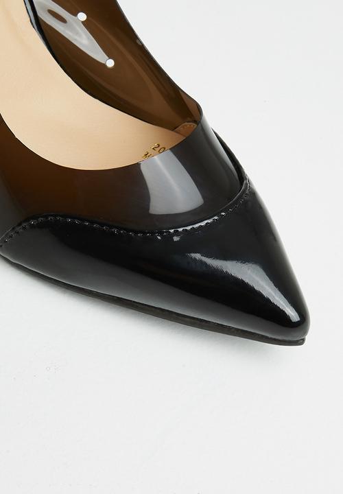 Seduction - Slingback block heel - black