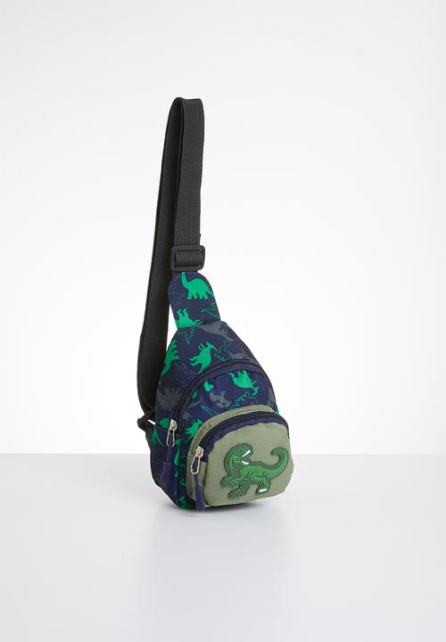 Pop Candy - Dino bag - navy & green
