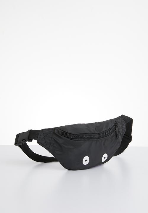 Pop Candy - Character moon bag - black