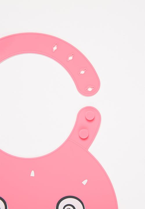 Pop Candy - Baby fish waterproof bib - hot pink