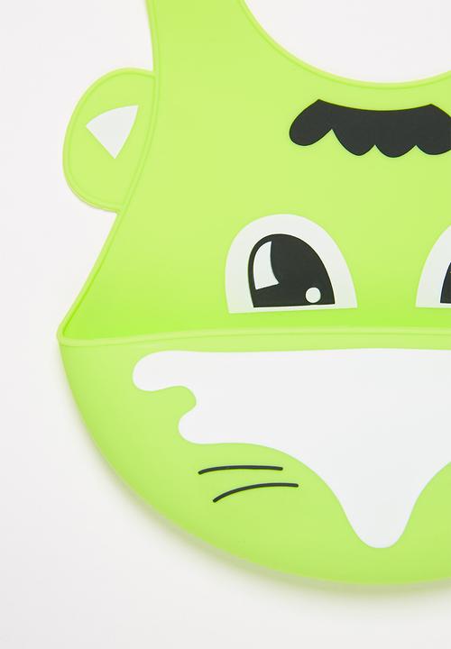 Pop Candy - Baby waterproof bib - lime