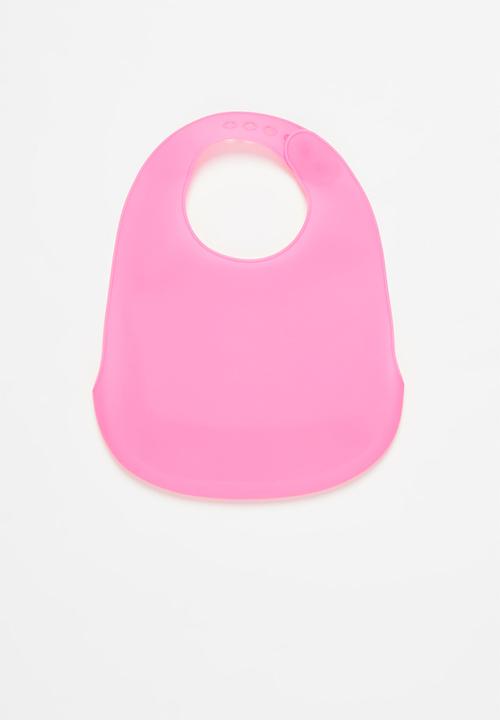 Pop Candy - Baby elephant waterproof bib - pink