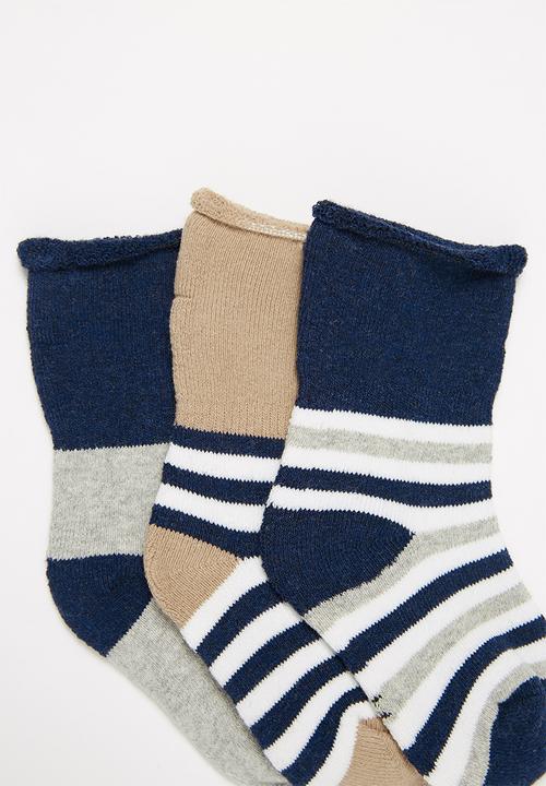Pop Candy - Boys 3 pack socks - multi