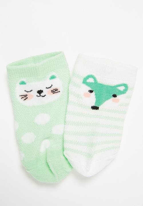 Pop Candy - 5 pack socks - green