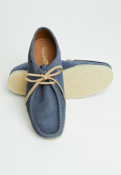 Grasshoppers - Tint suede - doebuck dark denim