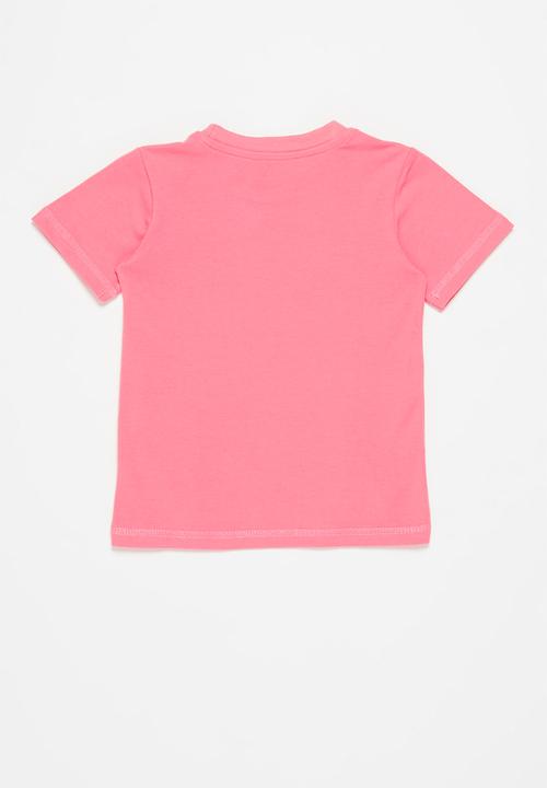 Pop Candy - Girls unicorn rainbow tee - pink