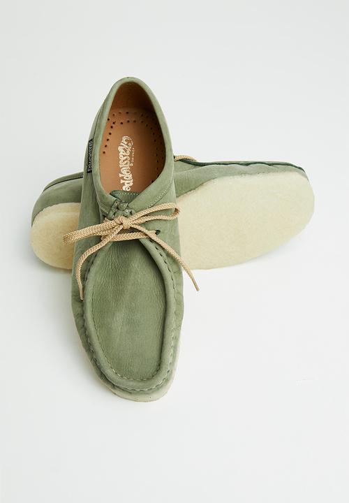 Grasshoppers - Tint suede - doebuck lichen green