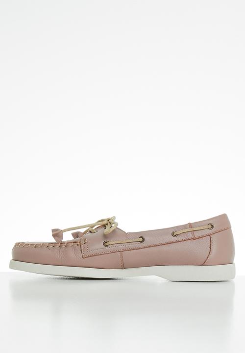 Grasshoppers - Timbego boat leather - natan dove