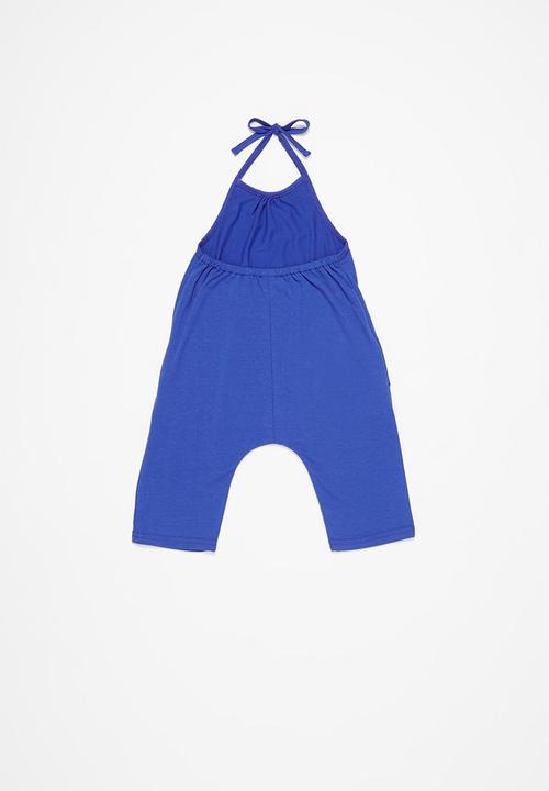 Pop Candy - Girls jumpsuit - royal blue